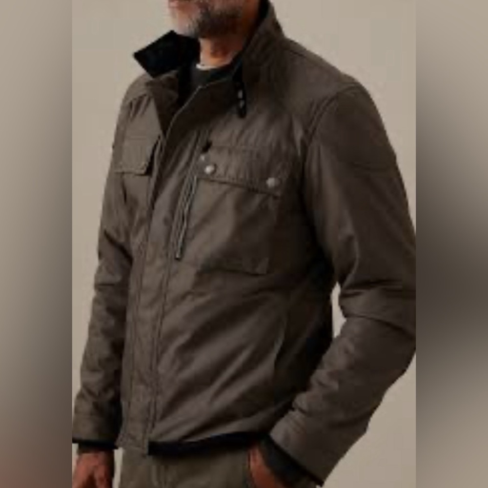 Banana Republic Mens Moto Jacket Size L